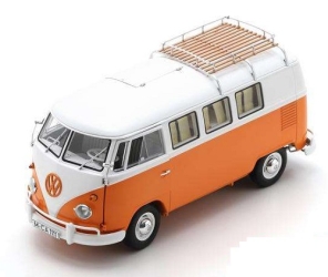 450060600 VW T1 Campingbus orange/white 1:18